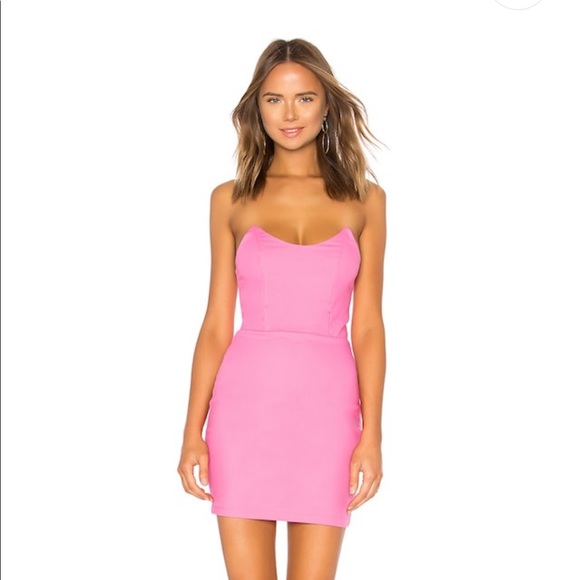 Pink revolve / superdown mini dress worn once!!! - Picture 1 of 6